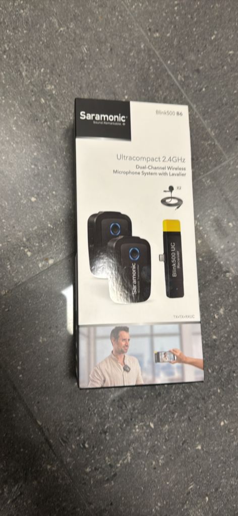 Saramonic Blink 500 B6 Wireless Microphone System - NEW