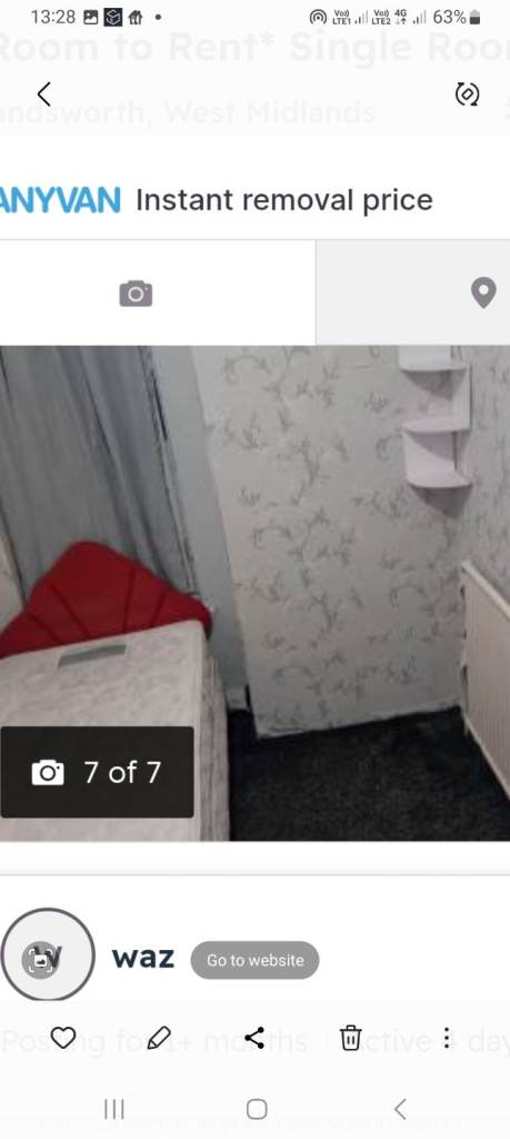 Room to rent *Single Room* private