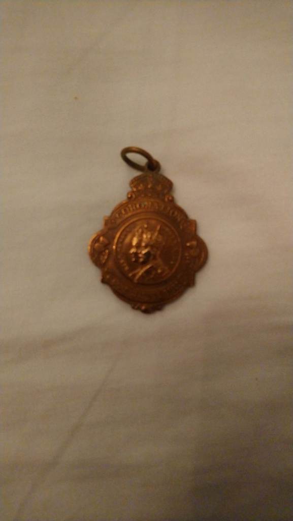 King George and Mary coronation medals