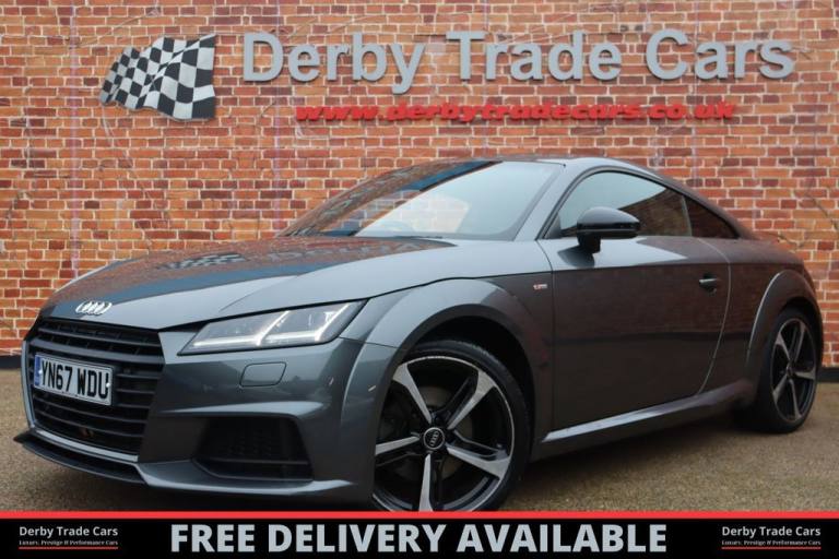 2017 67 AUDI TT 2.0 TDI ULTRA BLACK EDITION COUPE 3DR DIESEL MANUAL EURO 6 (S/S)