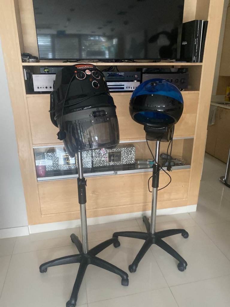 Professional standing hair dryers
