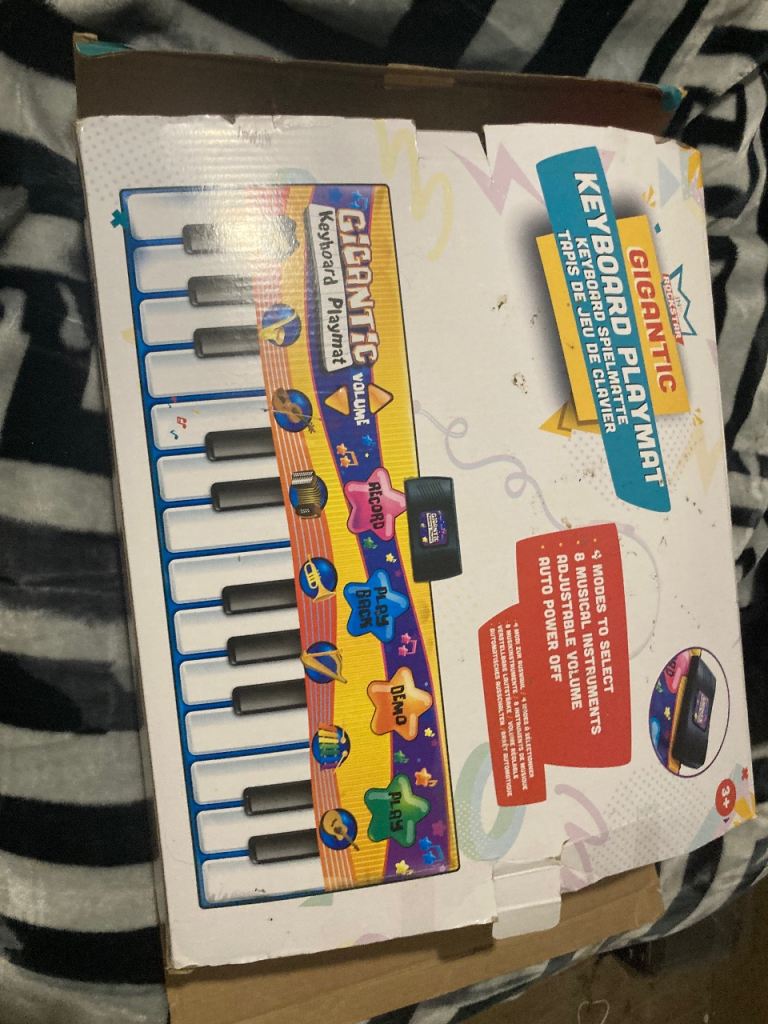 GIGANTIC Keyboard Playmat – New in Box, £15.00 for Sale