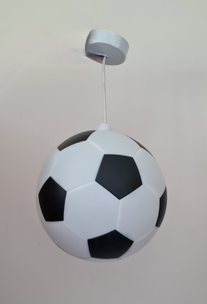 Football lampshade in very good condition