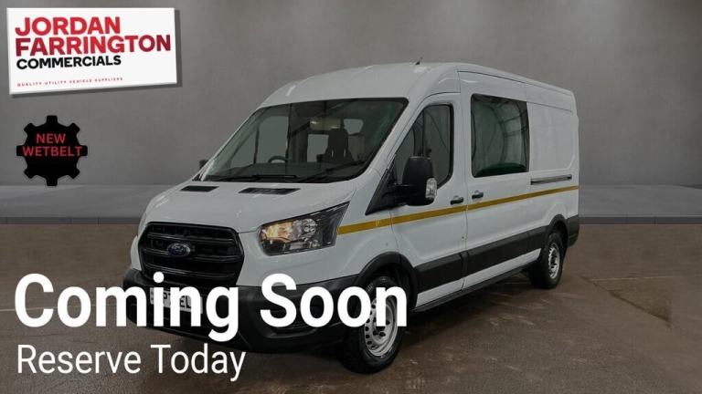 2021 71 reg FORD TRANSIT L3H2 FWD UTILITY SPEC WELFARE VAN / MESS UNIT WITH W/C