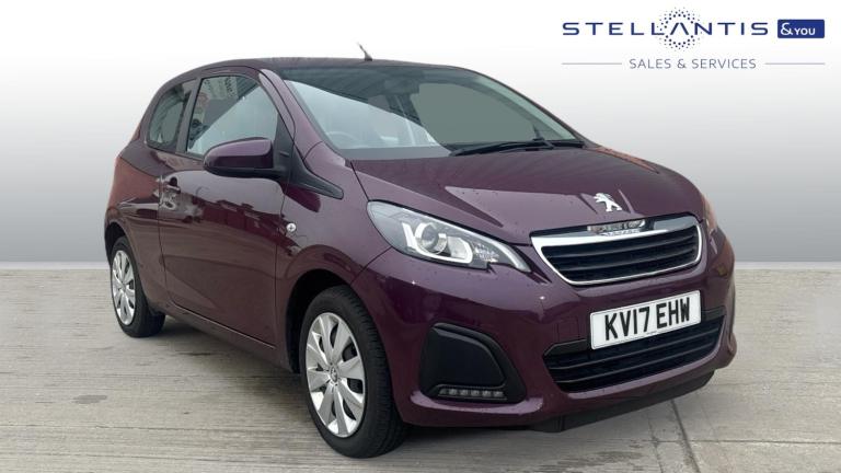 2017 Peugeot 108 1.0 Active Hatchback 3dr Petrol Manual Euro 6 (68 ps) Hatchback Petrol Manual
