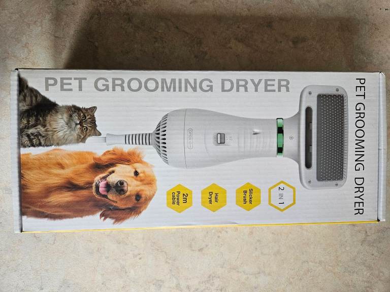 Pet grooming dryer