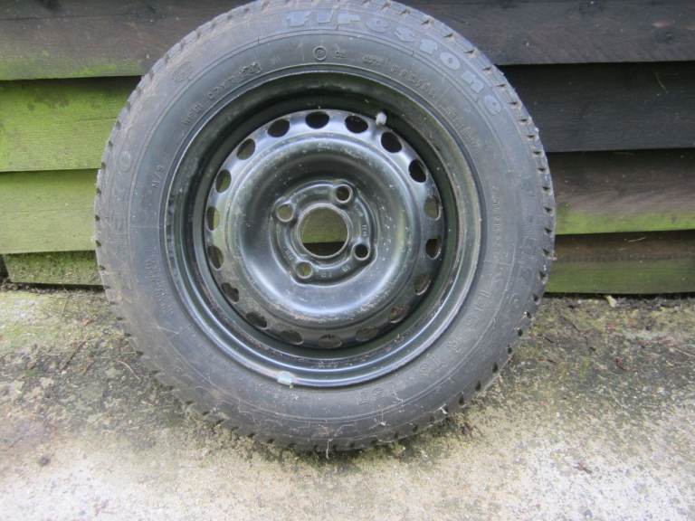 Wheel and Tyre for car: 13 inch.