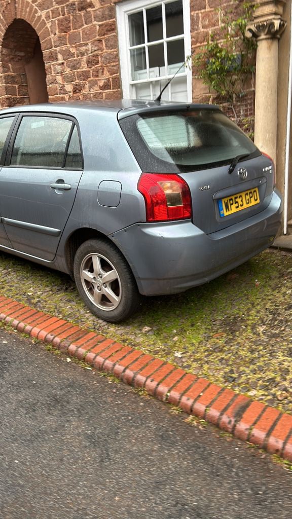 Toyota, COROLLA, Hatchback, 2004, Manual, 1598 (cc), 5 doors