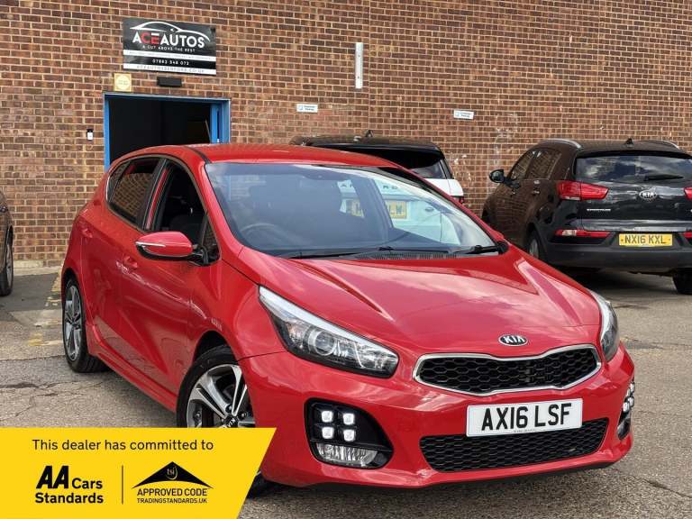2016 Kia Ceed 1.6 CRDi GT-Line Euro 6 (s/s) 5dr HATCHBACK Diesel Manual