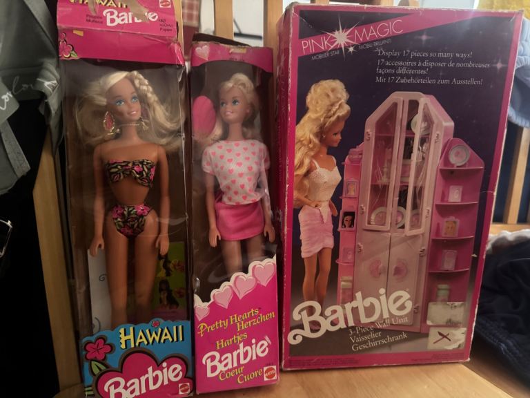 Barbie Pink Magic 3-Piece Wall Unit with Accessories