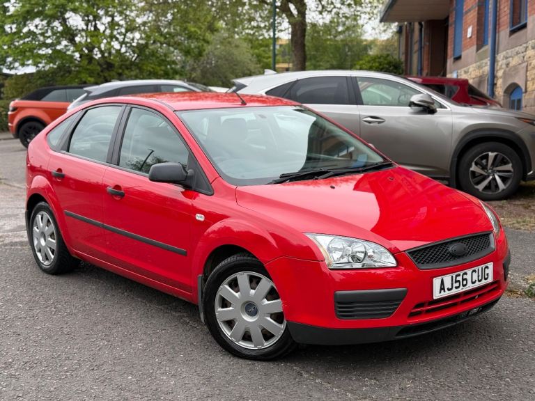 2006 Ford Focus LX 1.8 TDCI 5dr Hatchback Red - 74k Mileage! MOT October 26! 1 Prev Owner