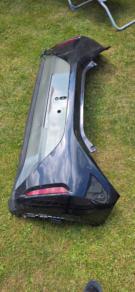 Aygo x 2022 2023 25 rear bumper green