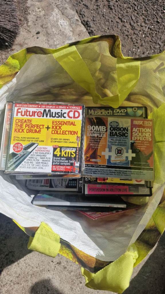 Future Music & Music Tech CD/DVD Bundles – Good Condition