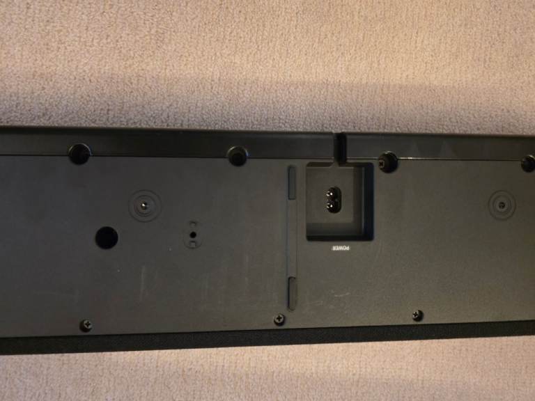 Samsung HW-Q950A soundbar with rear speakers and subwoofer