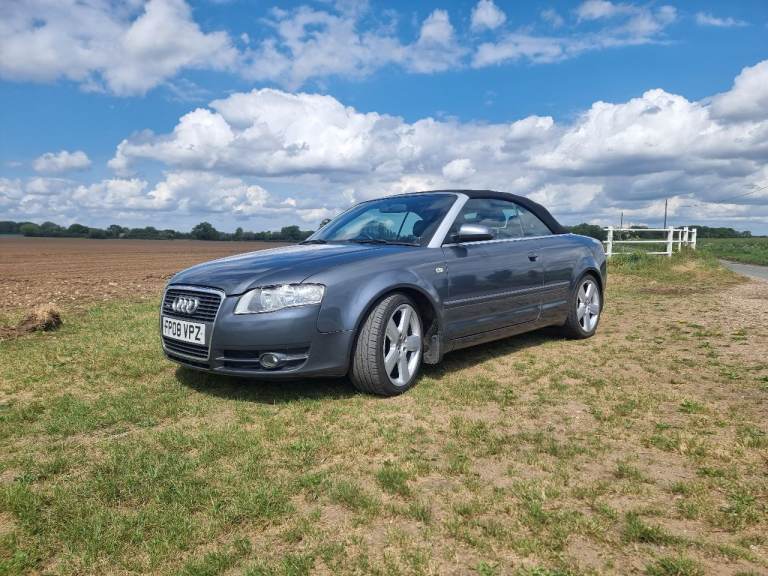 2008 Audi A4 2.0 TDi S Line 2dr CONVERTIBLE Diesel Manual