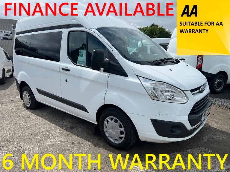 2017 Ford Transit Custom 2.0 TDCi 130ps High Roof Kombi Trend Van MPV Diesel Manual