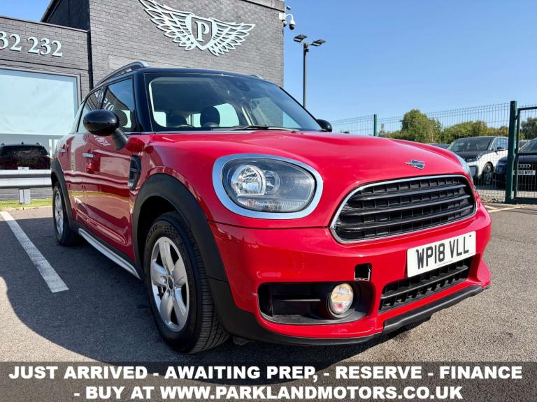 2018 MINI Countryman 2.0 Countryman Cooper D 5dr SUV Diesel Manual
