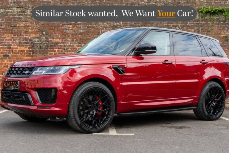 2018 Land Rover Range Rover Sport 5.0 P525 V8 Autobiography Dynamic SUV 5dr Petrol Auto 4WD Euro ...
