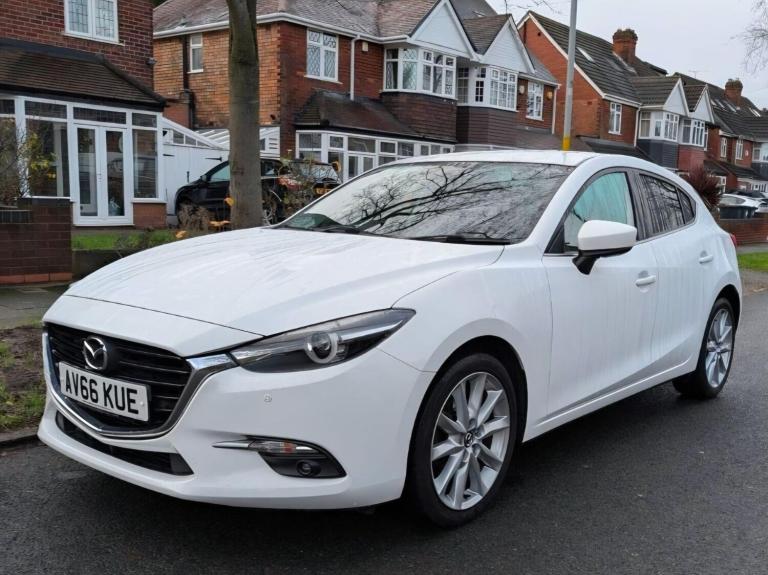 2016 Mazda Mazda3 2.2 SKYACTIV-D Sport Nav Euro 6 (s/s) 5dr HATCHBACK Diesel Manual