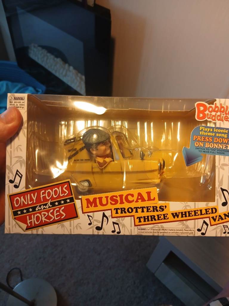 Only Fools and Horses Musical Trotters Three Wheeled Van Toy – NEW