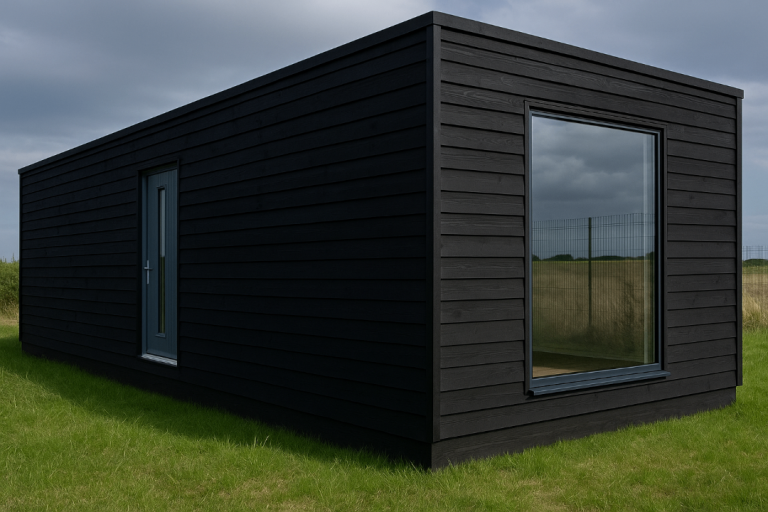 1 bedroom passive unit. Completed and ready to crane onto site. 
