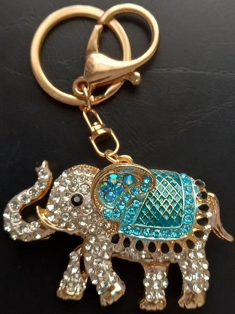 Elephant Key Ring 