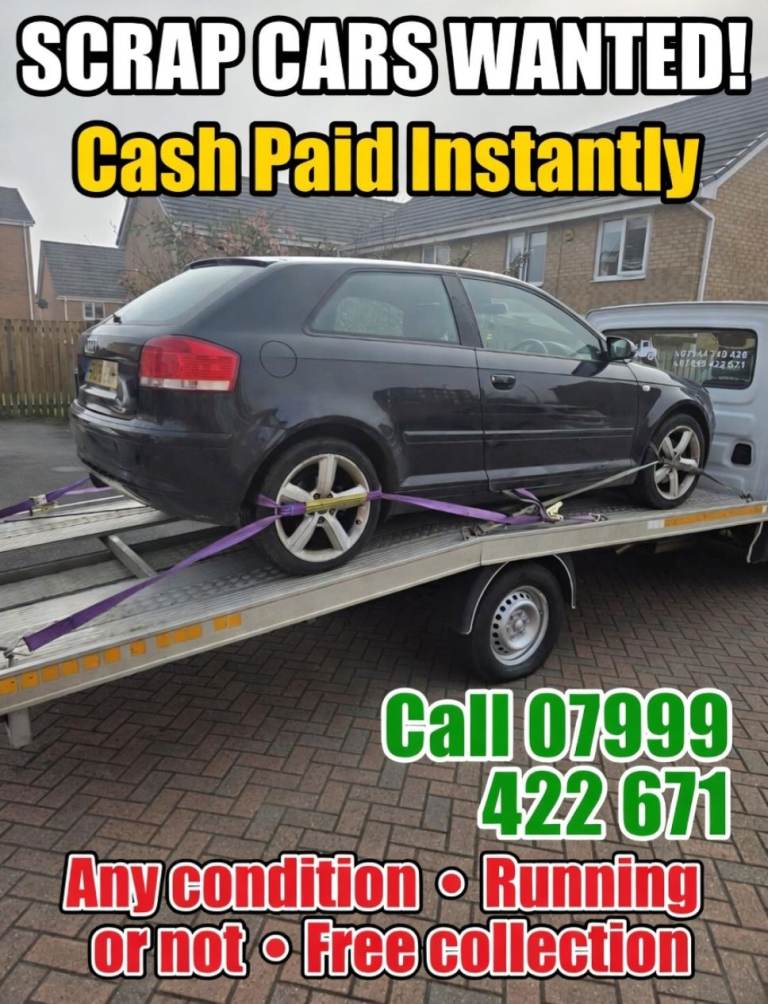 SCRAP CARS WANTED