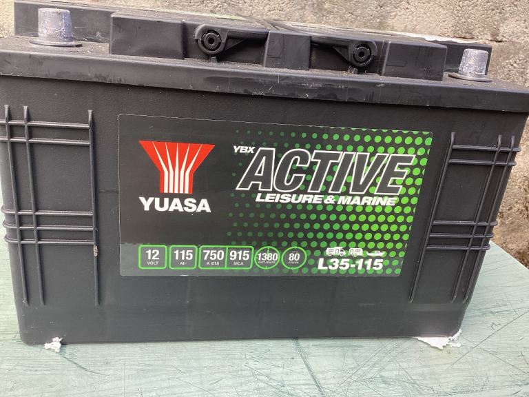 Yuasa 115amp Leisure Battery