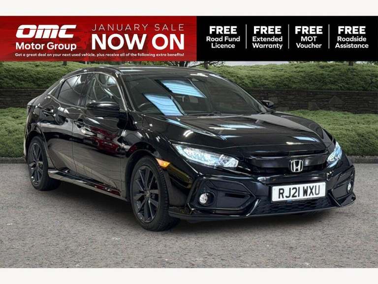 2021 Honda Civic 1.0 VTEC Turbo 126 SR 5dr HATCHBACK Petrol Manual