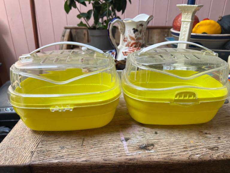 Two carriers for gerbils or hamsters 