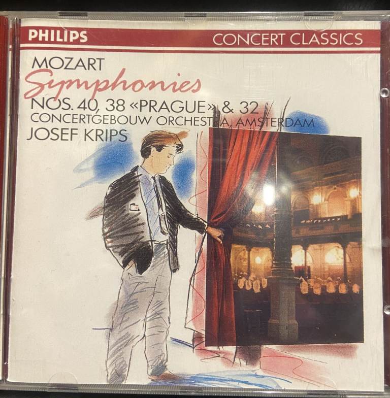 Philips Concert Classics Mozart Symphonies CD - Josef Krips