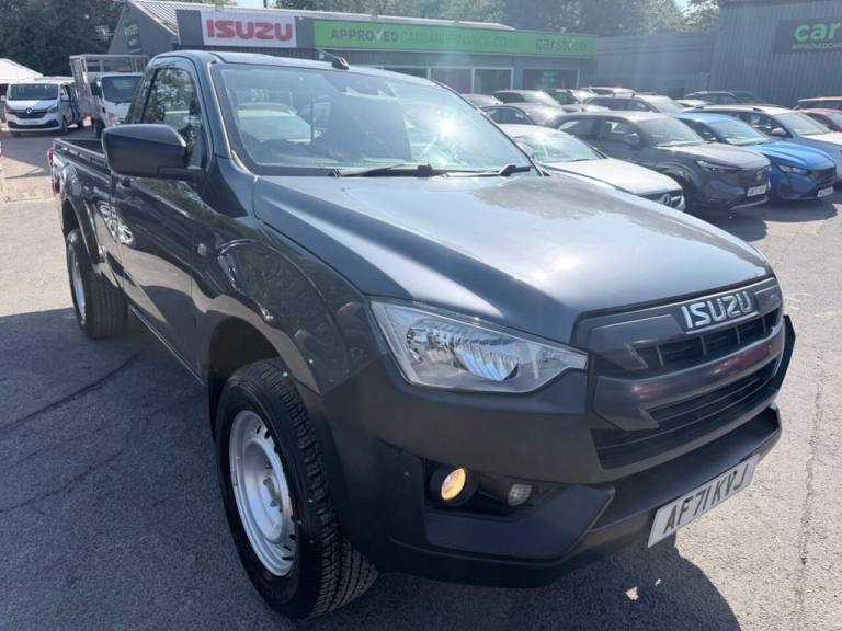 2021 Isuzu D-Max Grey 1.9 TD Utility Single Cab Pickup, 122,800 miles, Euro 6, 6-Speed manua Pick...