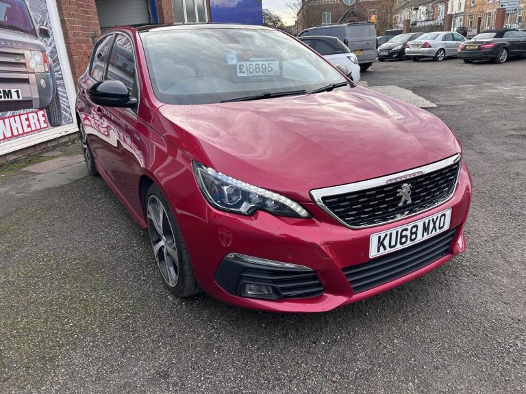 2018, PEUGEOT 308 1.5 BlueHDi GT Line Red Manual Diesel
