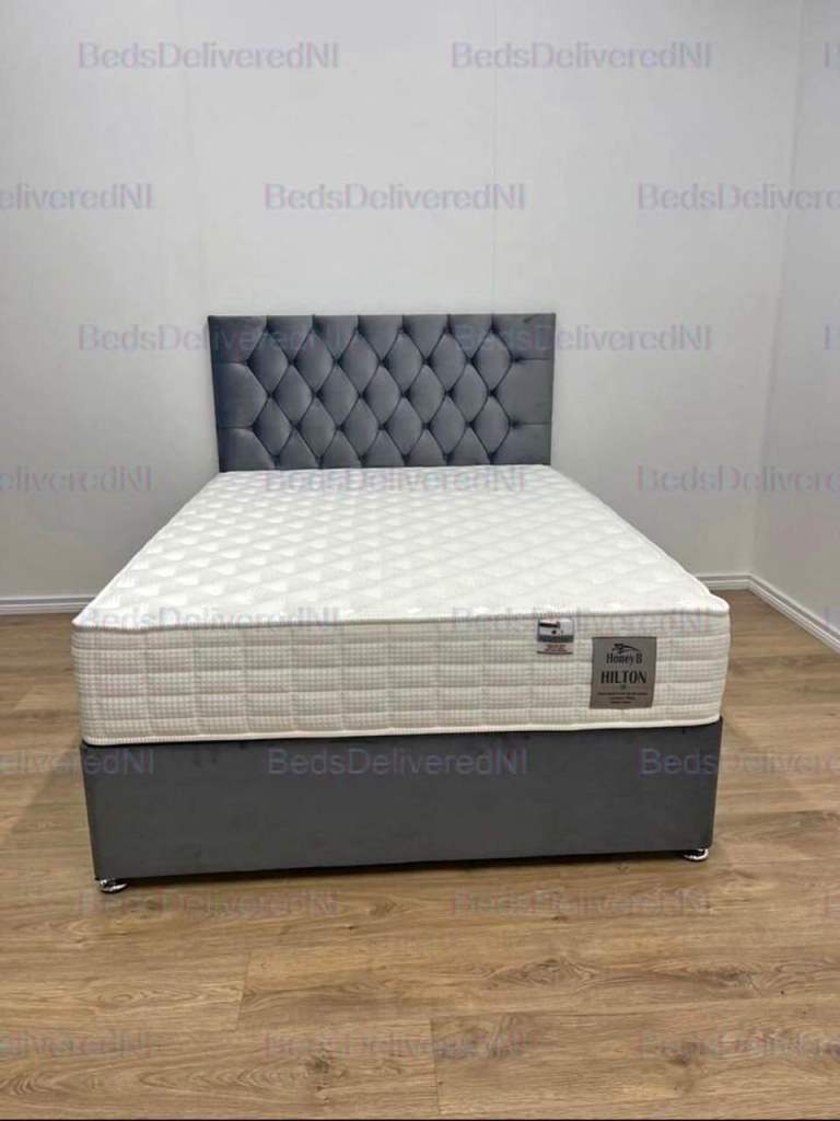 Best Design Double size Bedframe Single size and  Mattress 
