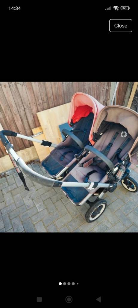 image for Bugaboo donkey duo stroller 