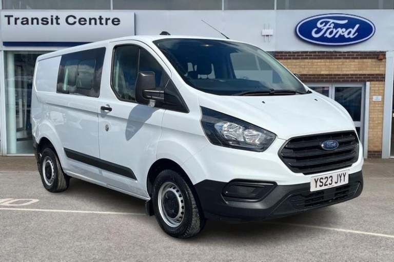 2023 Ford Transit Custom 300 Leader L1 SWB Double Cab FWD 2.0 EcoBlue 105ps Low Roof Manual Combi...