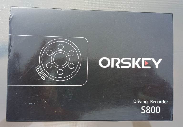 Orskey S800 driving recorder front and reardash cam