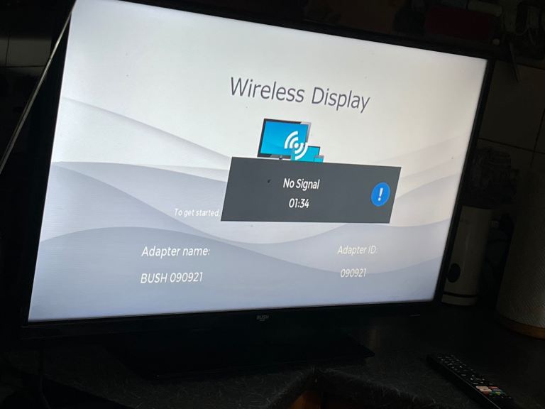 Bush 090921 Wireless Display TV – Good Condition