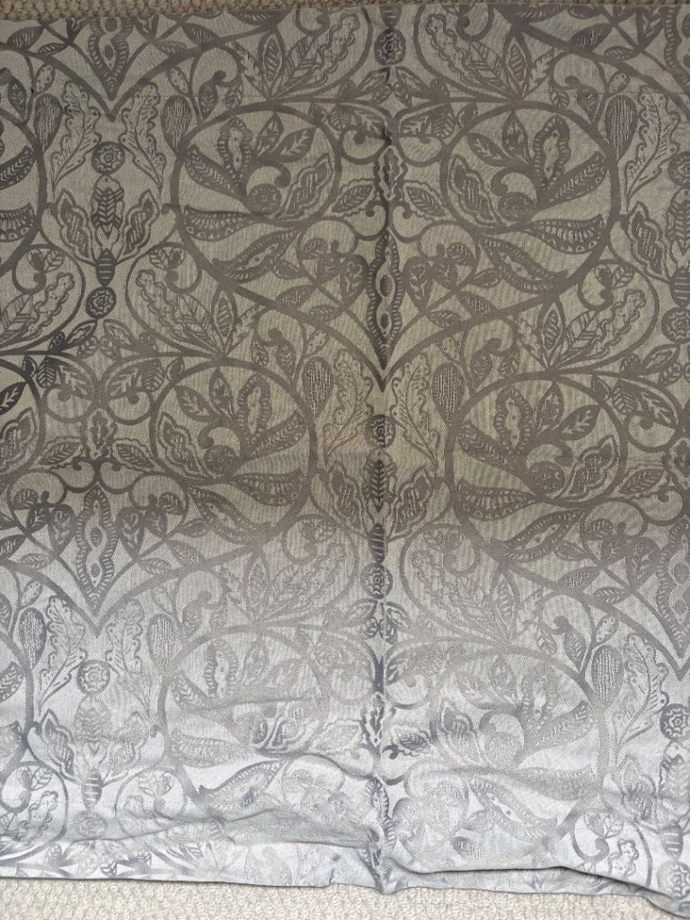 Single Grey Polyester Bedding Set - As Good As New