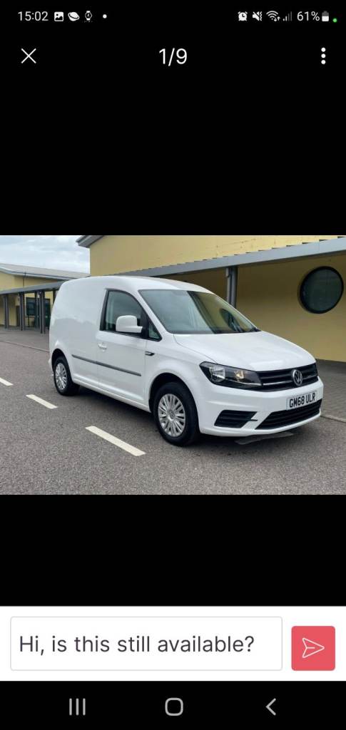 Volkswagen, CADDY, Panel Van, 2019, Manual, 1968 (cc)