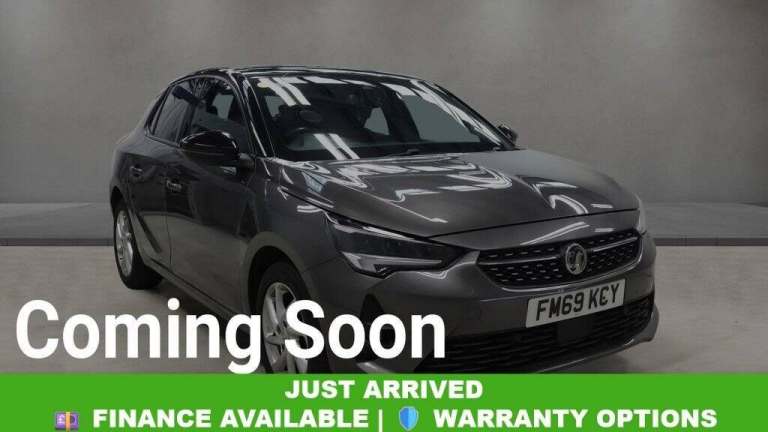 2020 Vauxhall Corsa 1.2 Turbo SRi Premium 5dr HATCHBACK PETROL Manual