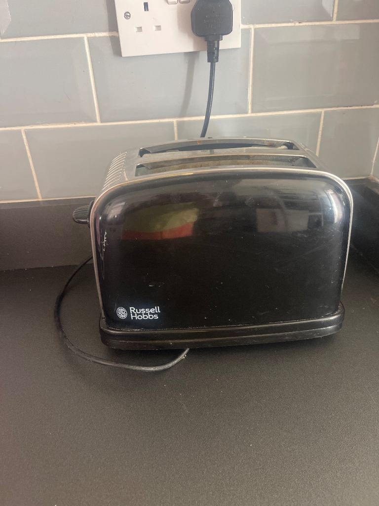 Russell Hobbs Toaster - Black, Good Condition