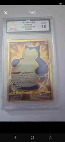 pokemon gold snorlax card Ronflex (Snorlax) 224/198 Shiny - my-booster X carlate et Violet 6 Rgne de Glace end display Gold Snorlax Card - Etsy