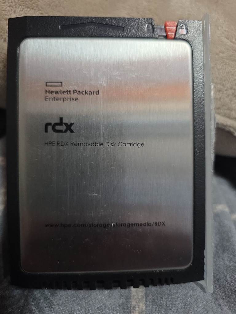Hpe rdx 2tb cartridge 