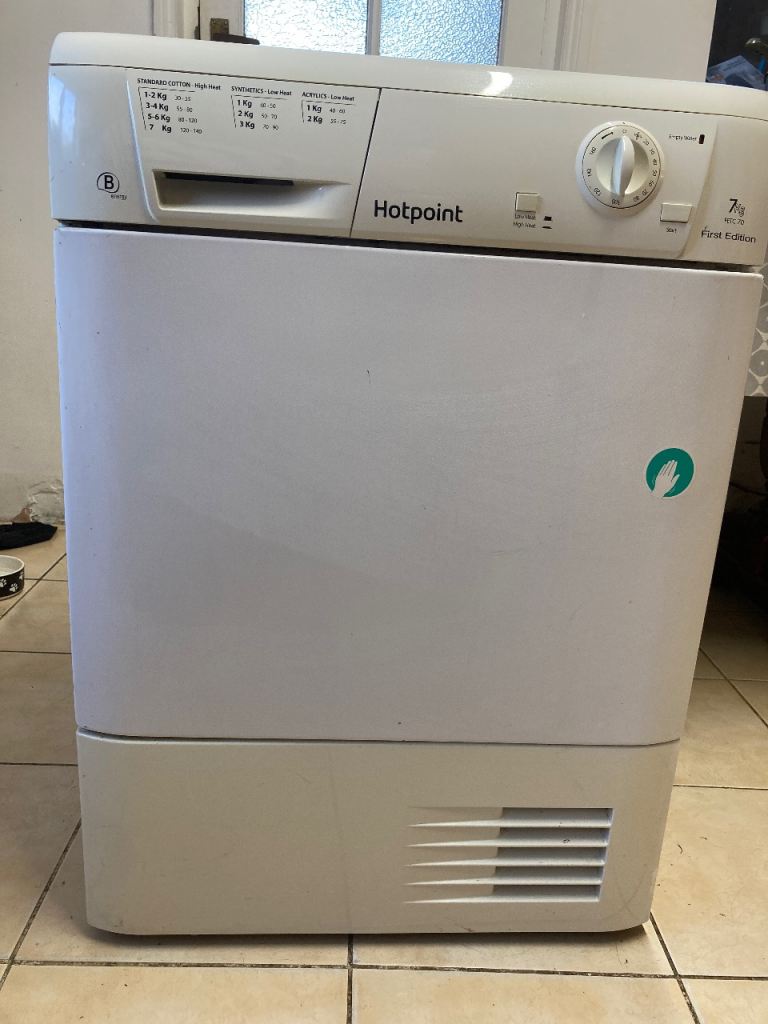 image for Hotpoint condenser dryer 7kg FETC 70 First Edition