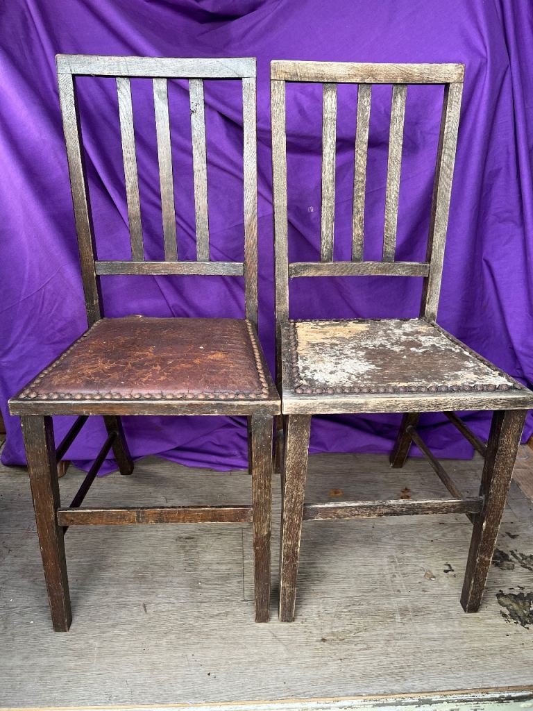 Vintage chairs for up-cycling