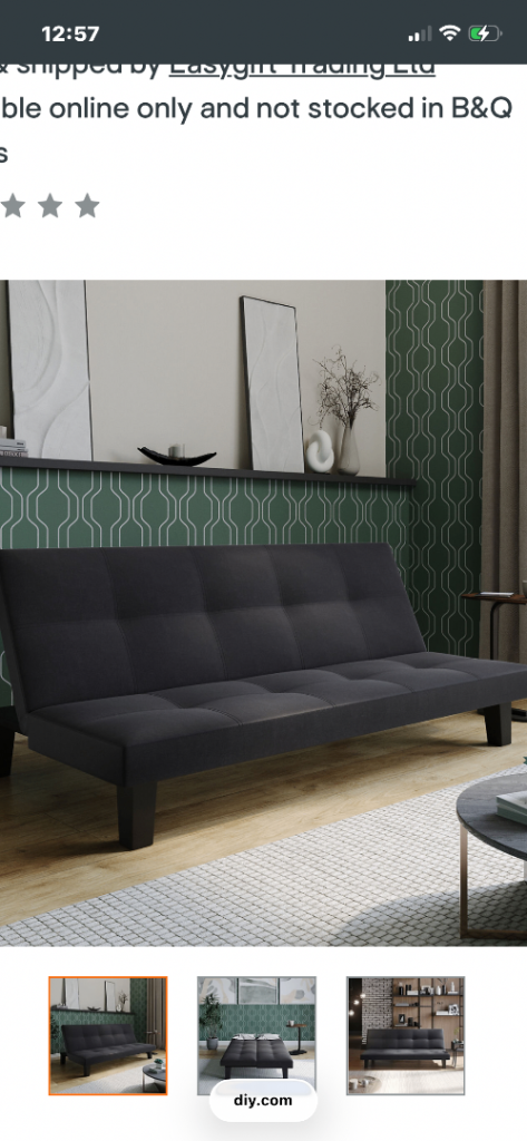 Click clack sofa bed FREE