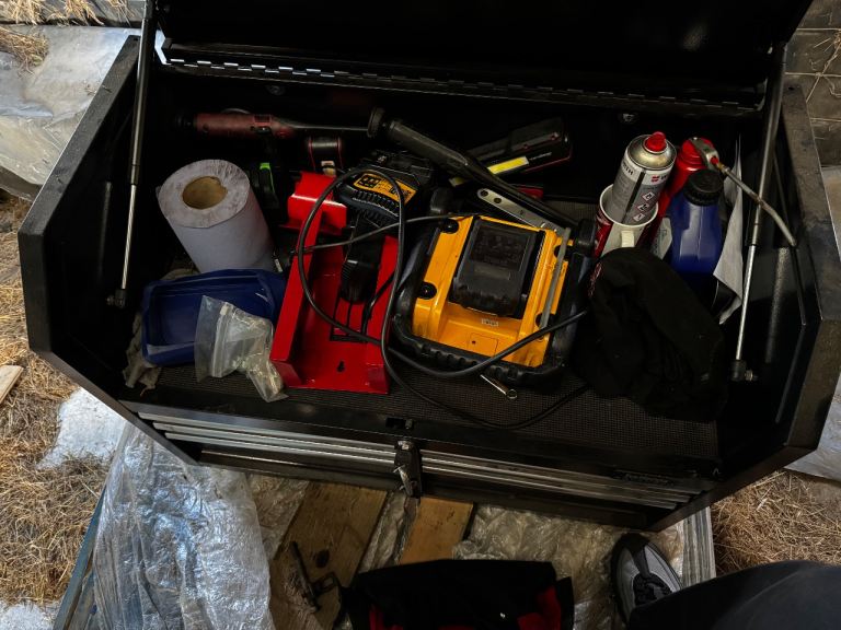 Massive Hand Tool & Power Tool Set with Snap-on Box