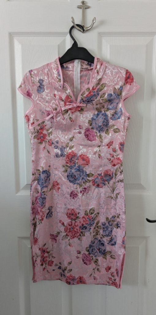 Pink Chinese Dress Size 6-8  