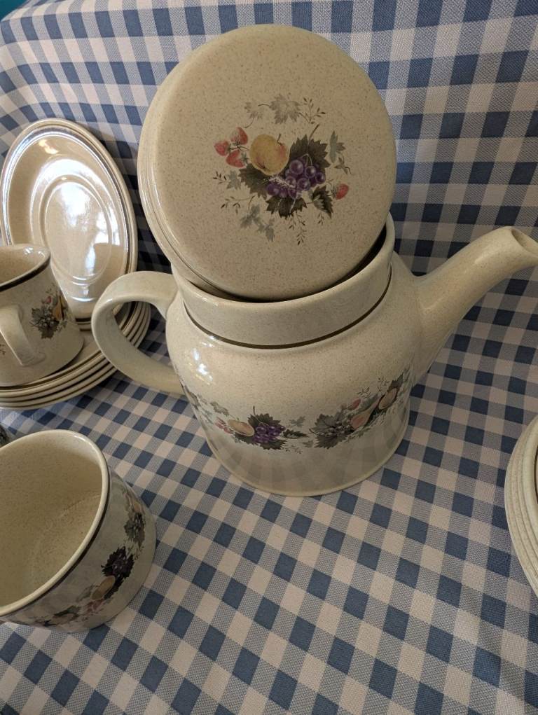 Royal Doulton Harvest Garland Tea Set
